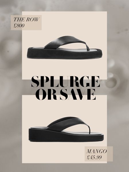 The Row’s Ginza leather and suede sandals VS Mango’s Platform strap sandals… who does it best? Personally I think the Mango pair of sandals, for the price, is a pretty impressive option 🖤
The Row sandals | Mango sandals | Platform sandals | Flatform sandals | Holiday shoes | Black sandals | Flip flops | Festival outfits | Summer outfit ideas | Holiday outfit ideas | Airport outfits 

#LTKshoecrush #LTKtravel #LTKstyletip