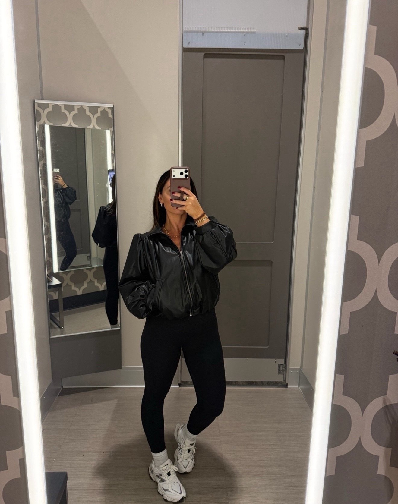 The chest leather bomber jacket from target 

#LTKFindsUnder50 #LTKHoliday #LTKSaleAlert