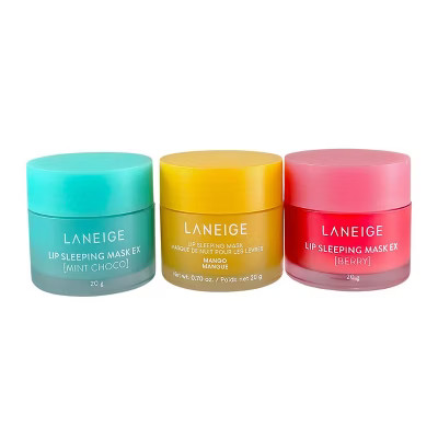 Laneige 3-pc TRIO Best-Sellers VARIETY PACK Lip Sleeping Mask EX (0.70 oz x 3) Berry, Mint Choco, Mango - Goodnight, chapped lips | Target