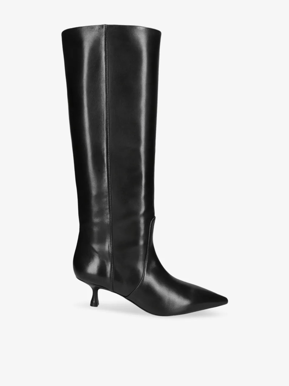 Naomi pointed-toe leather knee-high boots | Selfridges