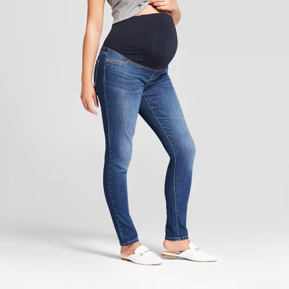 High-Rise Inset Panel Maternity Jeggings - Isabel Maternity by Ingrid & Isabel™ | Target