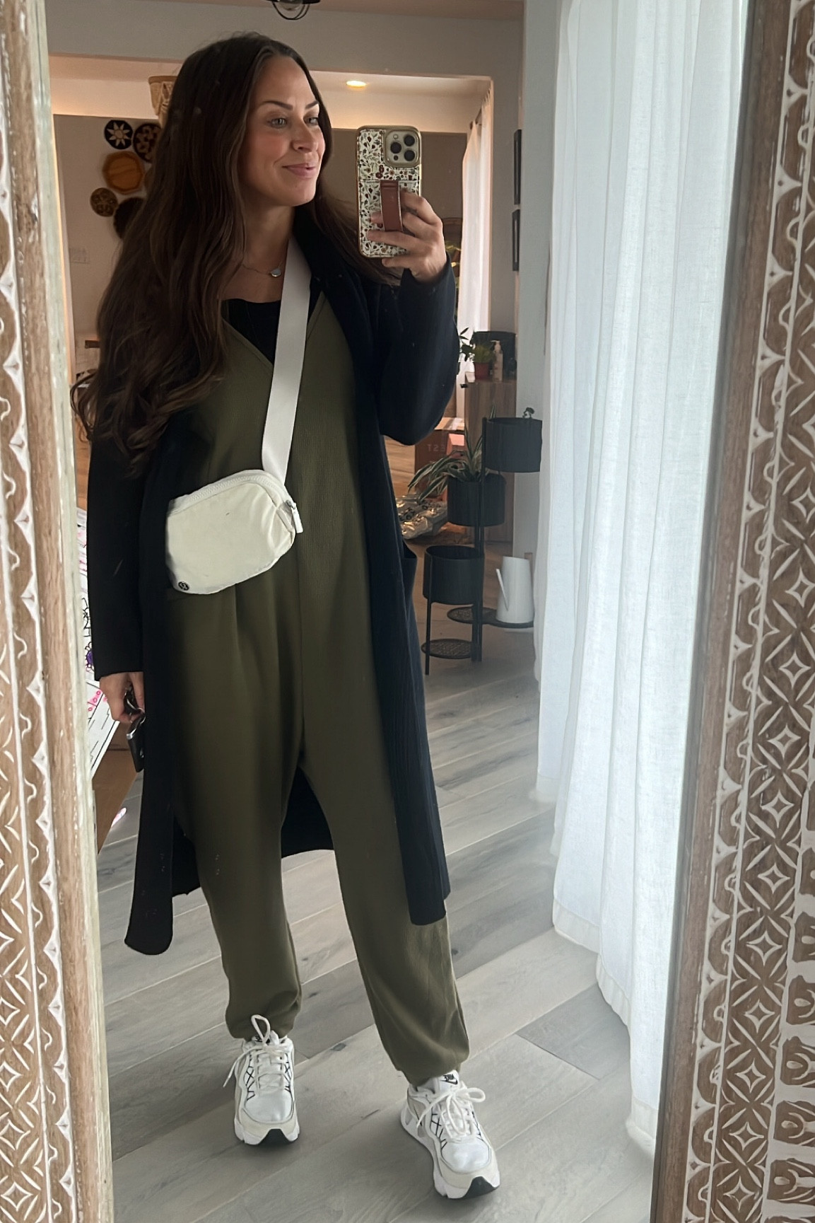 A cozy postpartum outfit! 

The jumper is so versatile - the coat lightweight and soft! Wearing a black long sleeve shirt underneath from TJmaxx. 

#LTKbaby #LTKbump #LTKstyletip