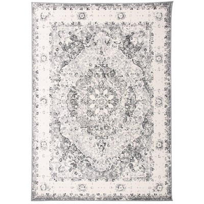 World Rug Gallery Vintage Oriental Distressed Medallion Area Rug | Target