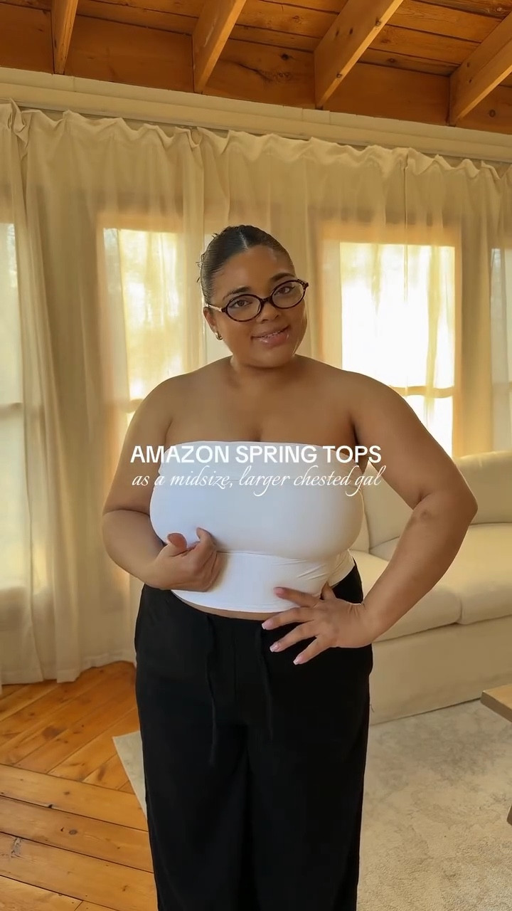These tops are perfect for early spring layering!! Wearing an XL!

#founditonamazonfashion #springtops #springfashiontrends #springcapsule #amazonbasics

#LTKSeasonal #LTKMidsize #LTKSpringSale