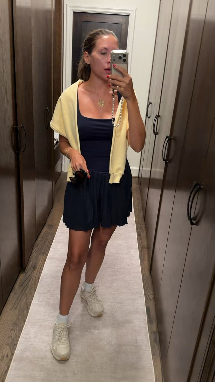 Amazon Athleisure // Summer Fashion // Tennis Dress— Size Small // Alo Crewneck

#LTKootd #LTKActive #LTKSeasonal
