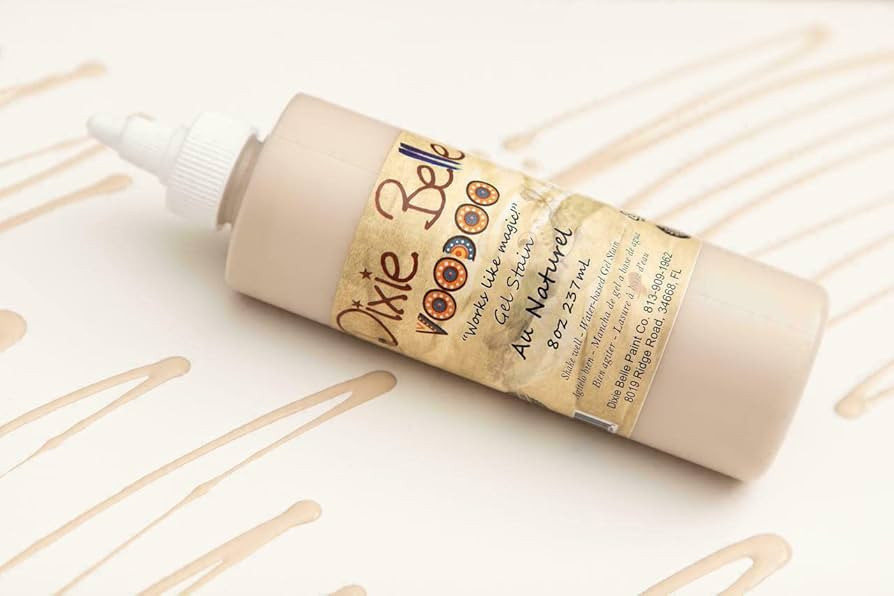 Dixie Belle Voodoo Gel Stain | Au Naturel | Natural Grain Water-Based Stain for Wood Projects | M... | Amazon (US)