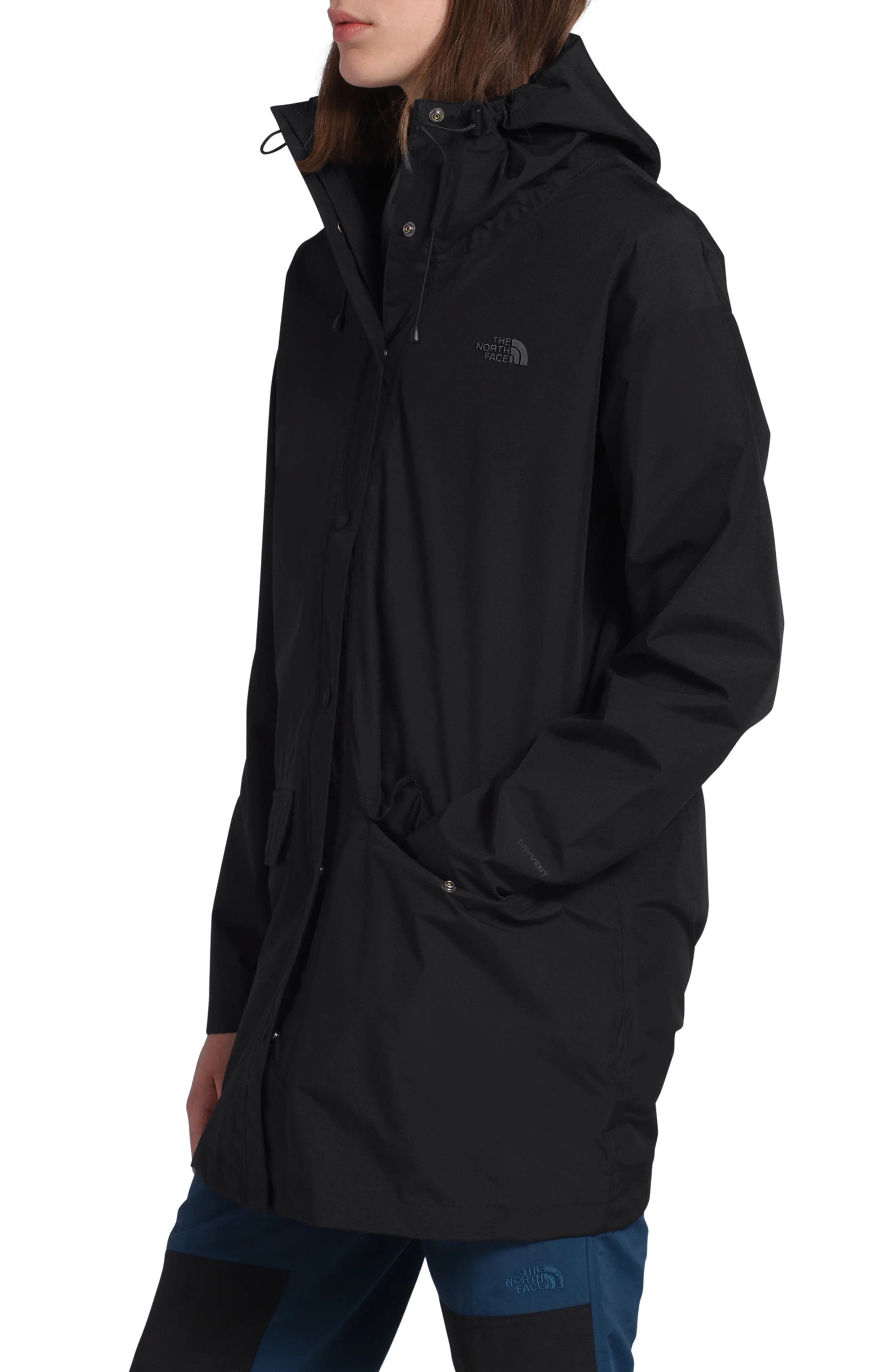 Women's The North Face Woodmont Waterproof Hooded Rain Jacket | Nordstrom