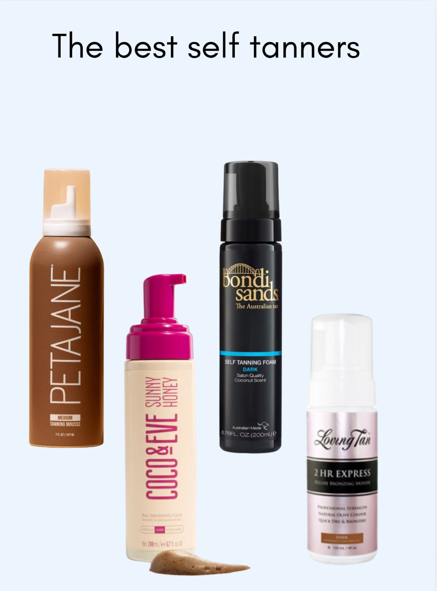 The best self tanners ☀️

#LTKFindsUnder50 #LTKBeauty #LTKMostLoved