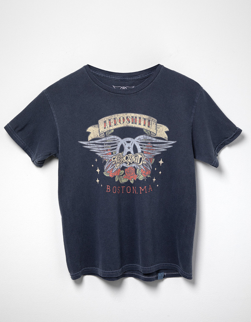 AEROSMITH Girls Boyfriend Tee | Tillys