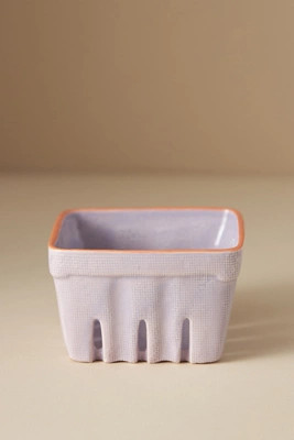 Linnea Stoneware Berry Basket | Anthropologie (US)