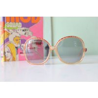 Nos 1970S Mod Girl Sunglasses...big Lens. Oversized. Retro. Hipster. Festival. Shades. France. Party Glasses. Disco. Twiggy. Jackie O. Mod | Etsy (UK)