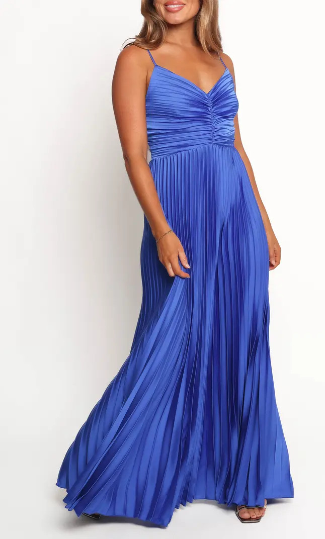 Naira Pleated Maxi Dress | Nordstrom