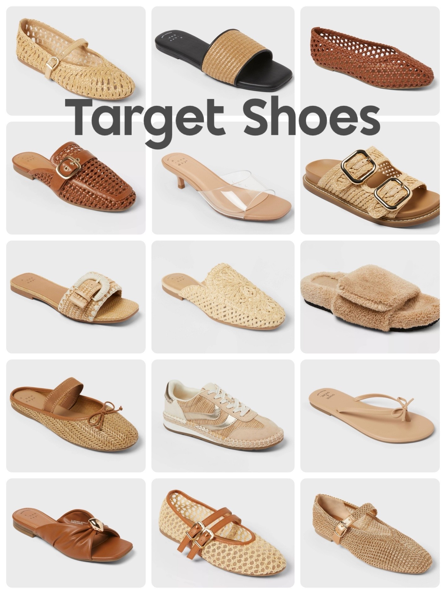 New arrivals cute shoes at Target 

#LTKOver40
