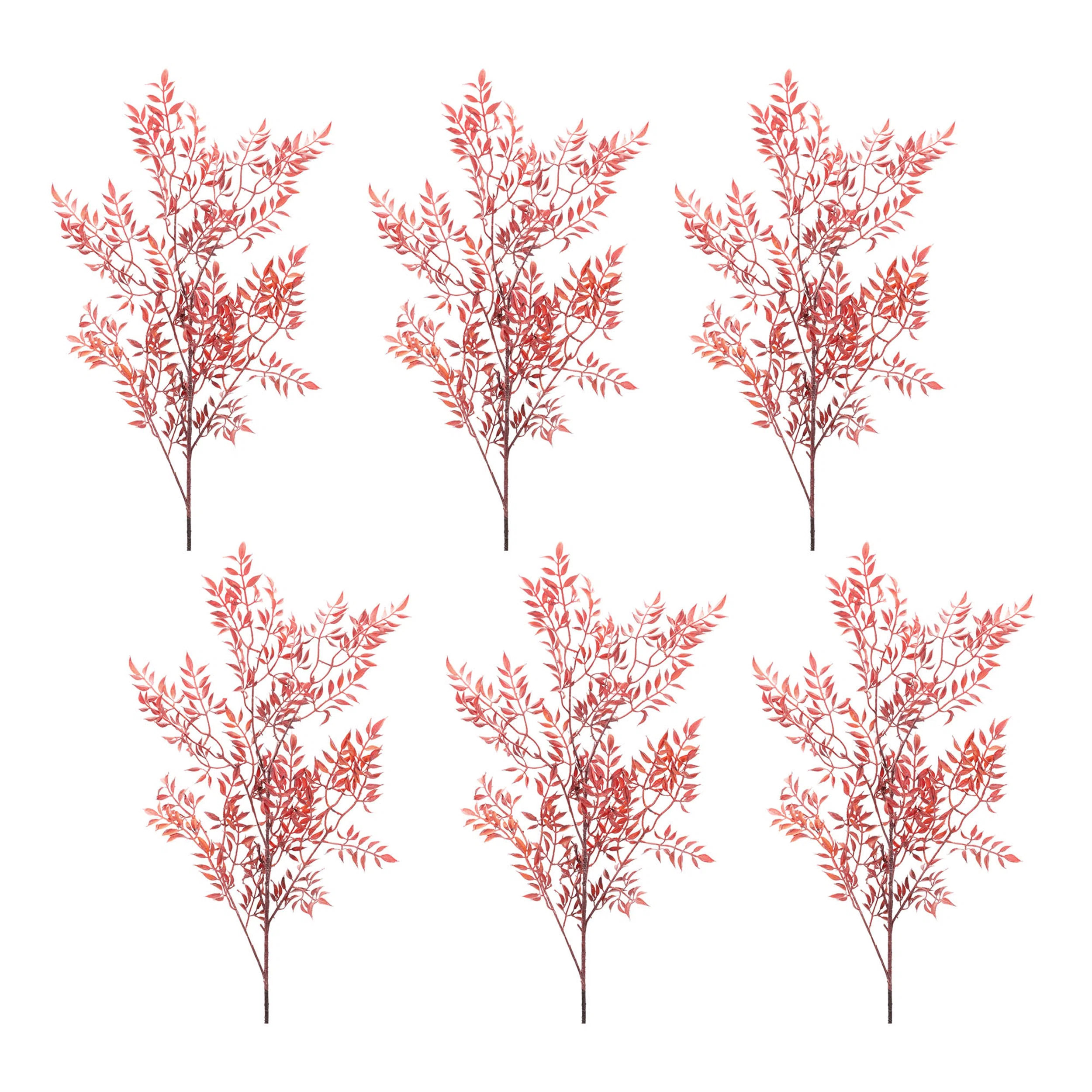 Fall Leaf Spray (Set of 6) (Set of 6) | Wayfair North America