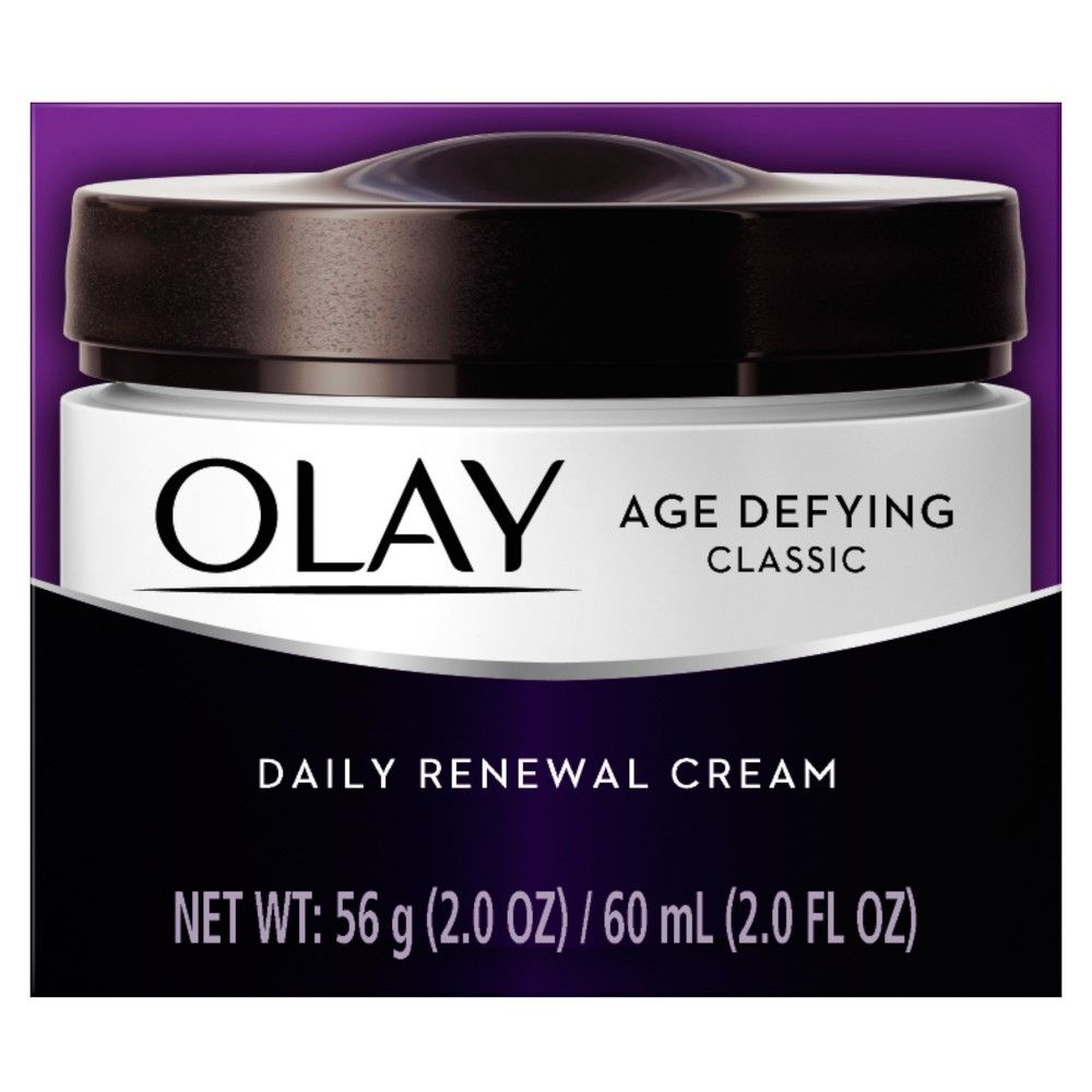 Olay Age Defying Classic Daily Renewal Cream Facial Moisturizer - 2 oz, Women's | Target