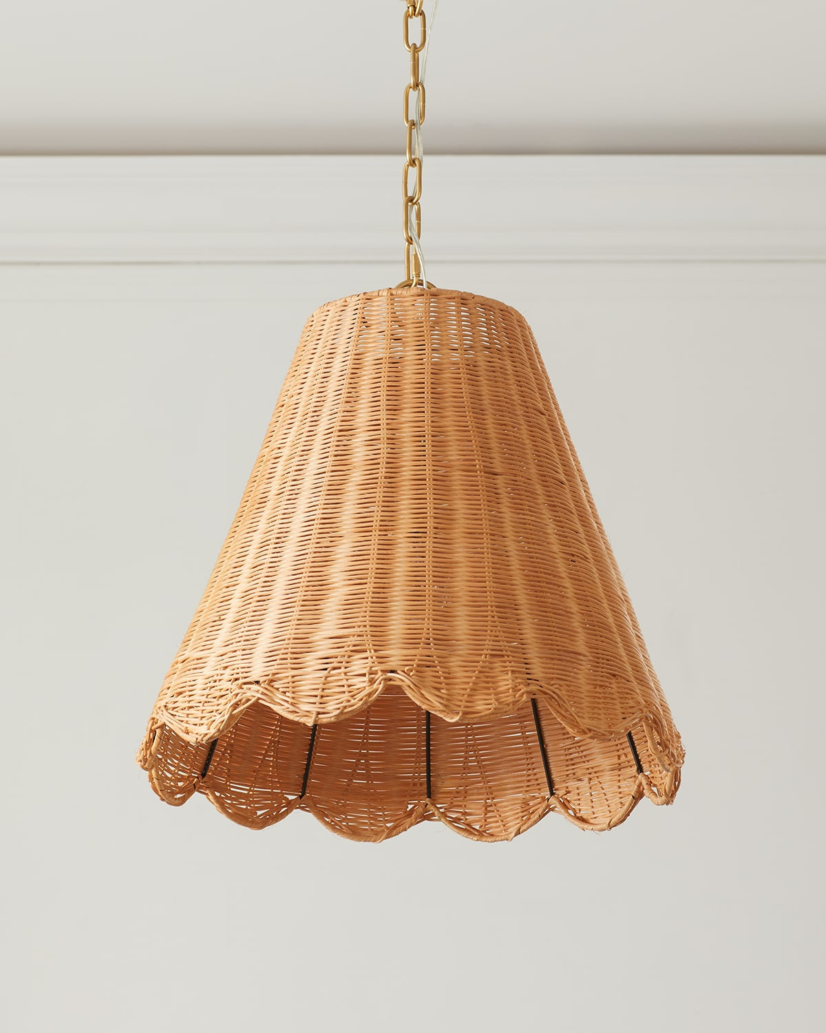 Blair Rattan Scalloped Pendant Light | Neiman Marcus