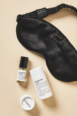 CAMPO SLEEP Roll-On + Black Silk Mask Set | Anthropologie (US)
