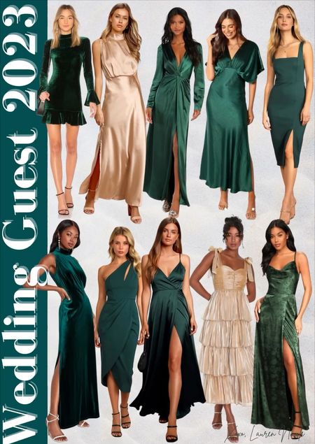 Winter wedding guest dress round up! All in Sizing XS to XL and some in plus sizes up to 3x! 

Wedding guest dress
Winter wedding guest dress 
Plus size wedding guest dress 
Midsize wedding guest dress
Green bridesmaid dress 
Winter bridesmaid dress
Green formal dress
Holiday gala 
Winter gala dress
Christmas gala dress
Winter formal dress
Green Party dress
Gold dress with ruffles 
Midsize wedding guest dress
Plus size wedding guest dress
#LTKwedding 
#LTKU
#LTKmidsize
#LTKplussize 
#LTKover40
#LTKSeasonal
#LTKHoliday