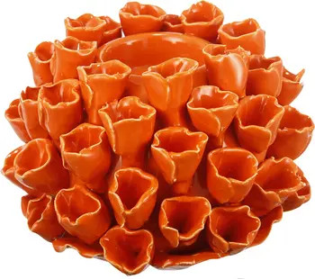 Open Coral Candle Holder, Orange | Nordstrom Rack