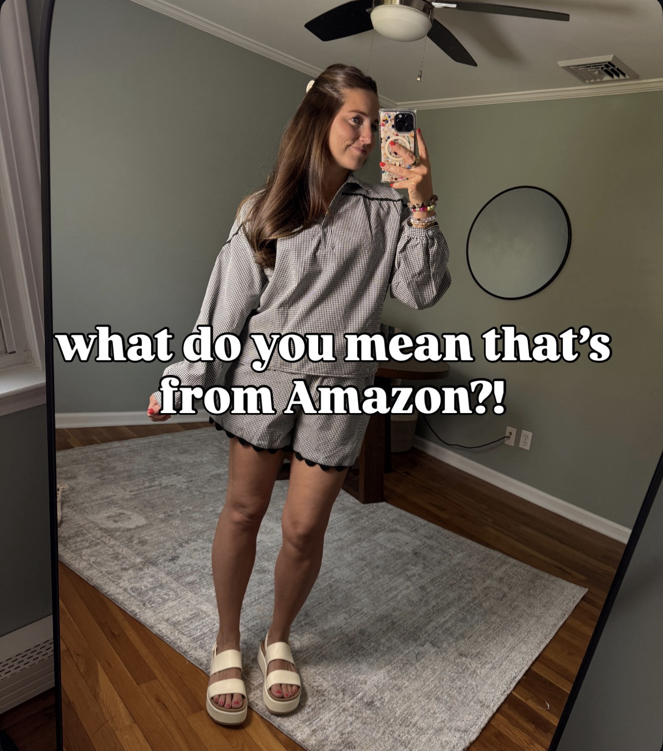 Recent Amazon haul!!!! 
Sizing info: 
First matching set - size medium 
Athletic dress - size medium 
Ruffle shorts - size 6  
Chambray top - size small 
Skort set - size medium
Stretchy waistband shorts - size medium 
White top - size small 
Shoes - tts  


#LTKSaleAlert #LTKmomlife