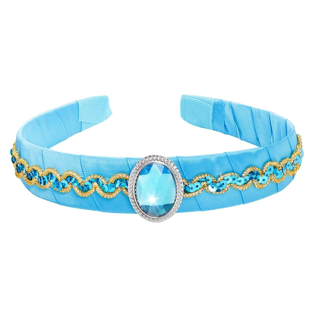 Women Girls Princess Costume Headband Dress Up Headband for Halloween Cosplay Christmas Dress up ... | Amazon (US)