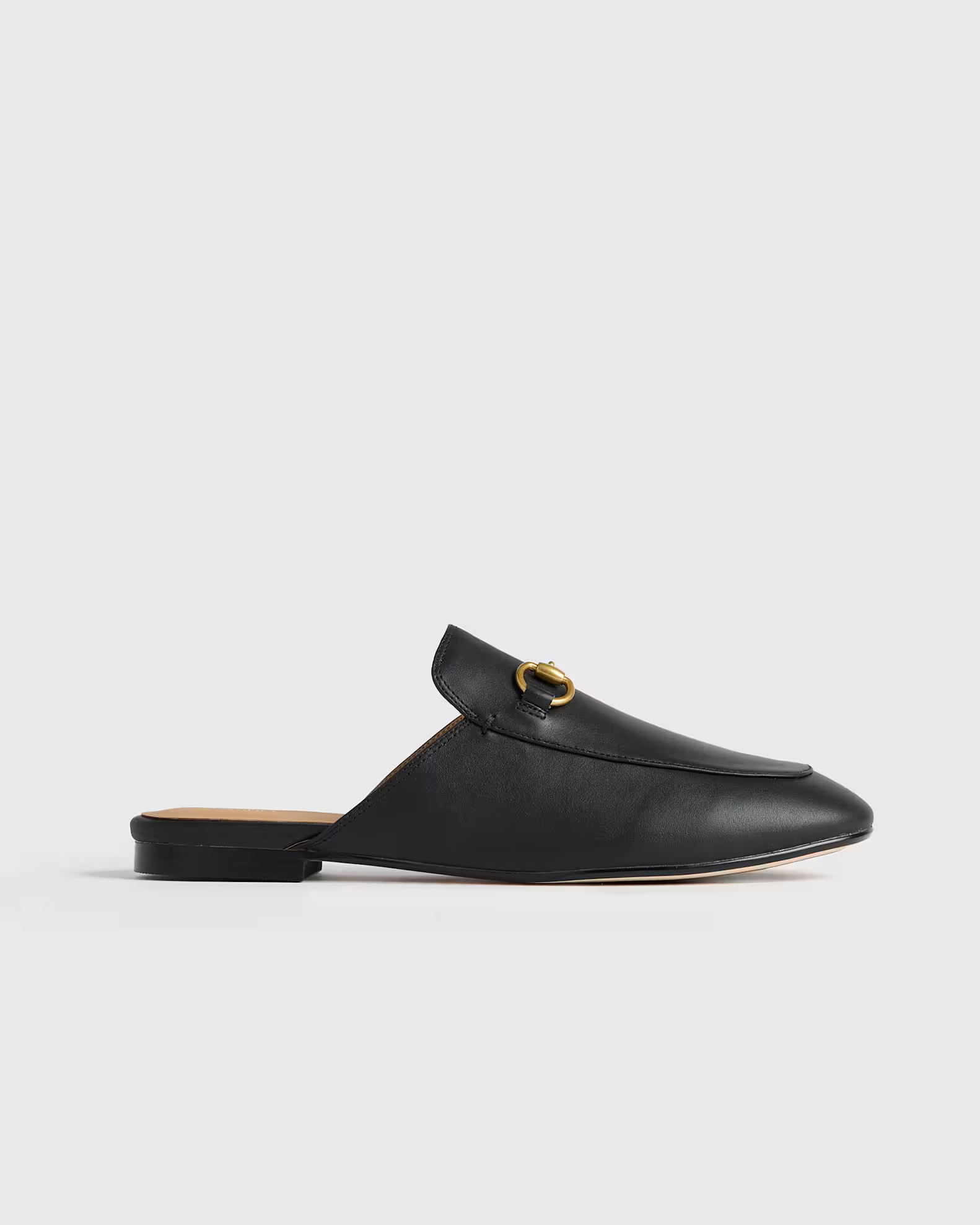 Italian Leather Horsebit Loafer Mule | Quince