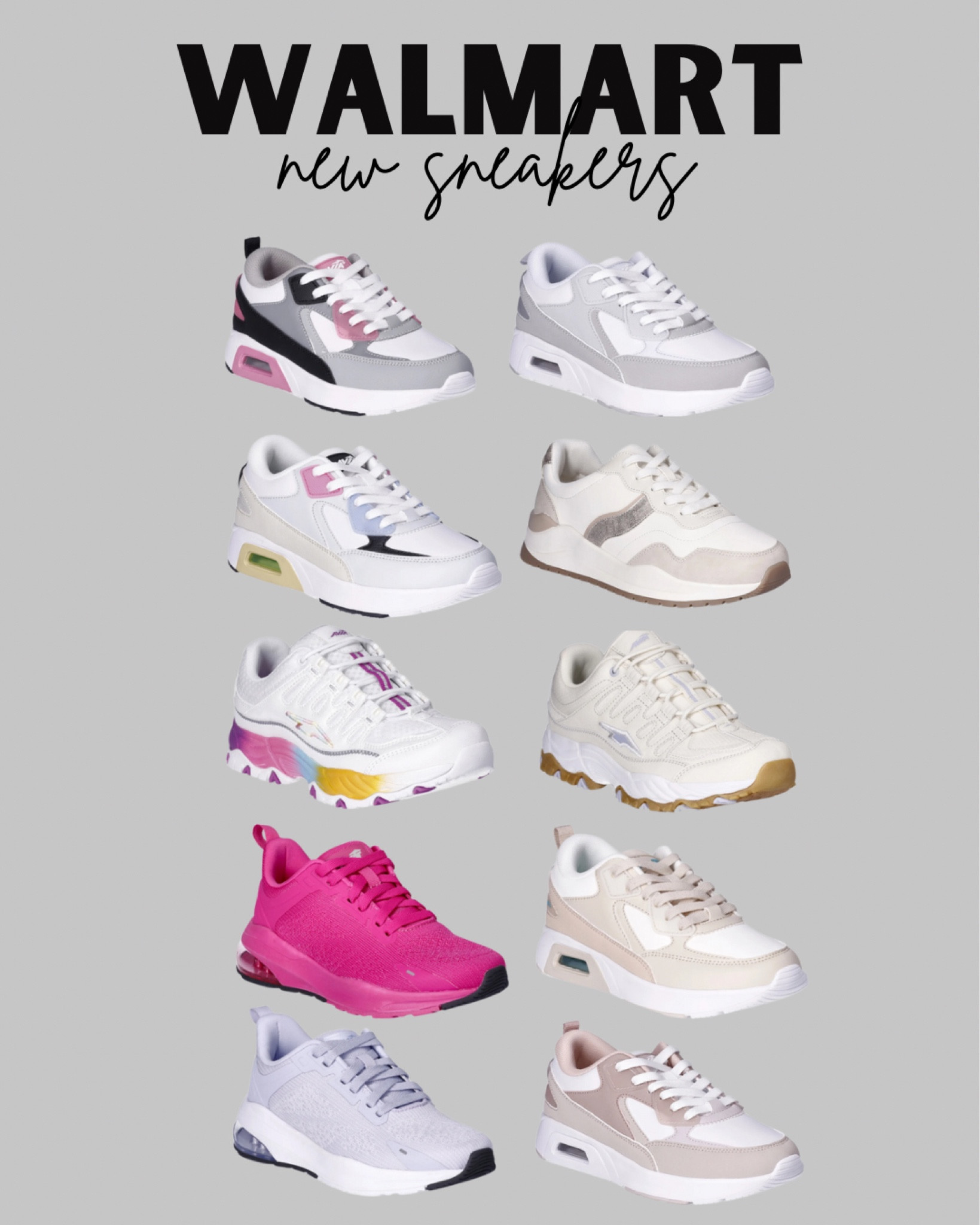 New sneakers from Walmart! 








#walmart #walmartfashion #walmartstyle #walmartfinds #sneakers #courtsneakers #platformsneakers #espadrillesneakers #tennisshoes #womens #timeandtru #noboundaries #newarrivals 

#LTKshoecrush #LTKstyletip #LTKfitness