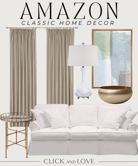 Amazon Classic Home Decor 🤍 these gold accents are stunning!

Amazon, Amazon home, Amazon home decor, classic home decor, modern home decor, traditional home decor, neutral home decor, drapery, curtain panels, end table, side table, accent lighting, lamp, table lamp, gold bowl, decorative bowl, abstract art, colorful art, art under 50, slip cover sofa, neutral sofa, budget friendly sofa #amazon #amazonhome



#LTKunder100 #LTKhome #LTKstyletip