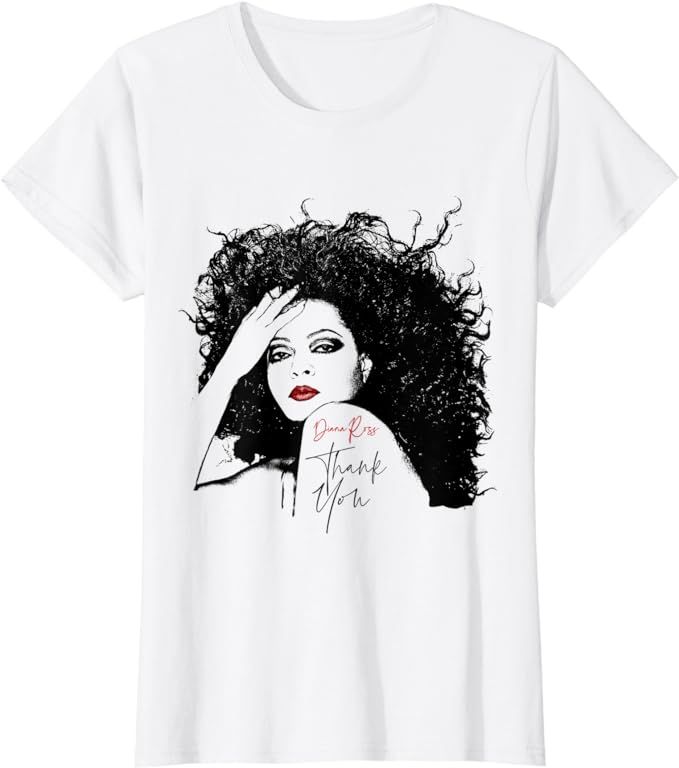Diana Ross - Lipstick Red T-Shirt | Amazon (US)