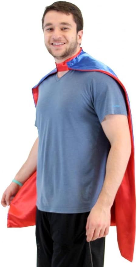 Reversible Adult Superhero Costume Capes | Amazon (US)