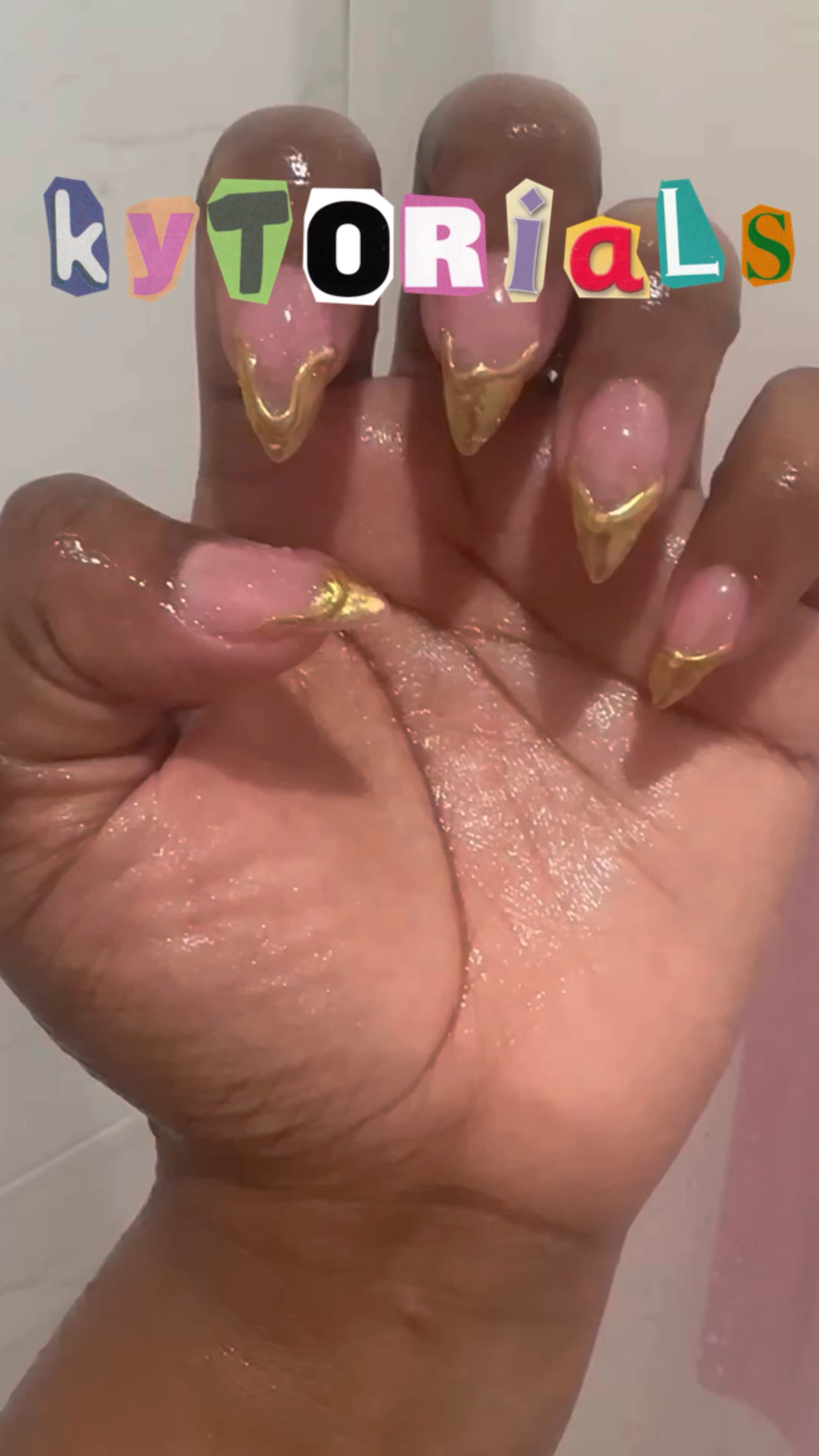 DIY Gold Chrome Nails For The Win 💅🏾
Here’s how I did a classic gold chrome French tip with a little twist 

#LTKbeauty #LTKfindsunder50 #LTKVideo