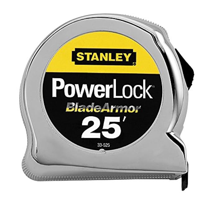 Stanley 33-525 25-Foot-by-1-Inch PowerLock Tape Rule with Blade Armor | Amazon (US)