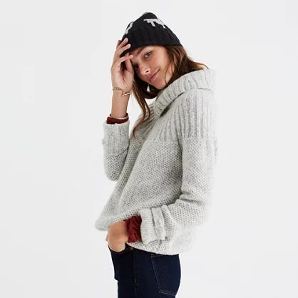 Snowbound Drawstring Pullover Sweater | Madewell