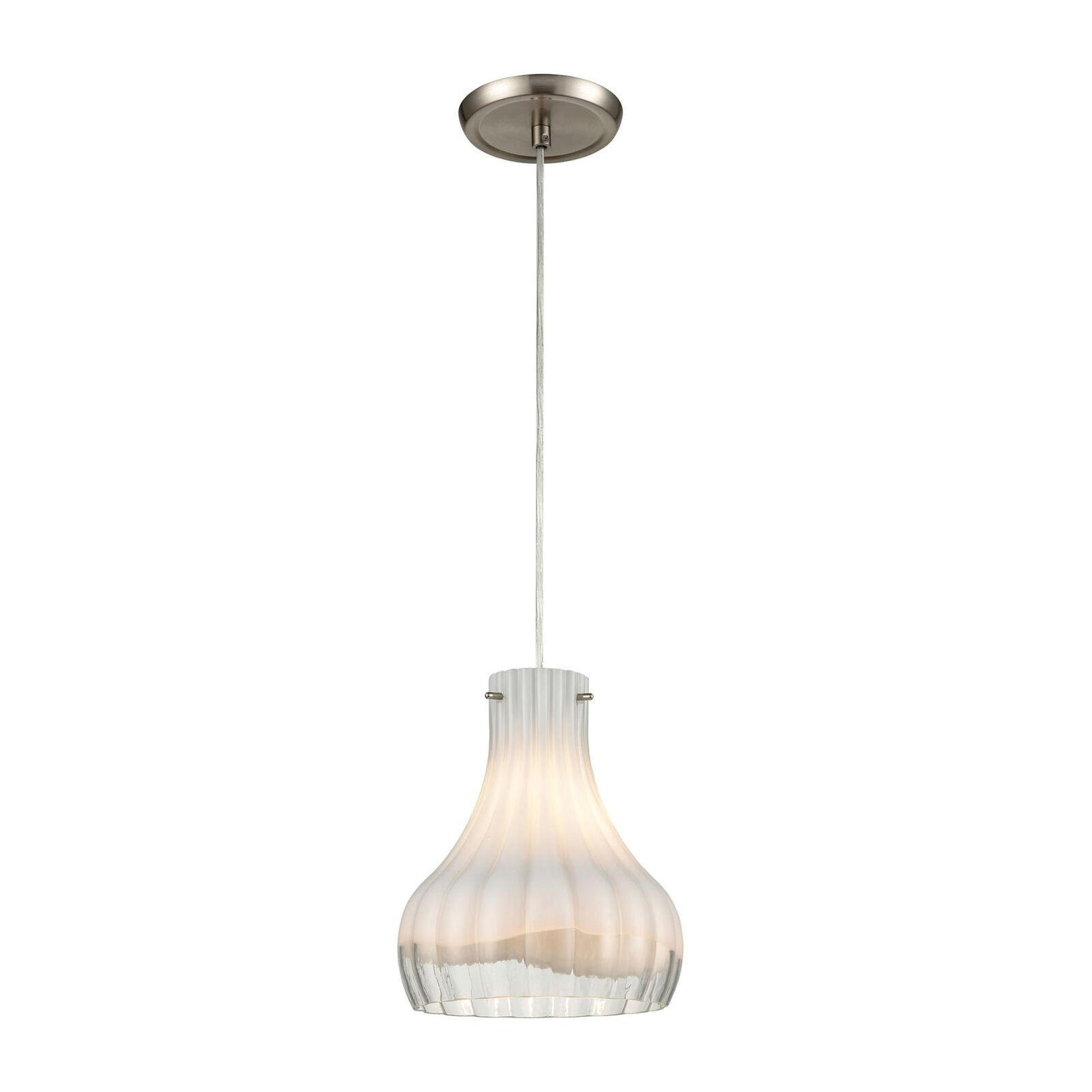 Coastal Scallop 8 Inch Mini Pendant by ELK Lighting | 1800 Lighting