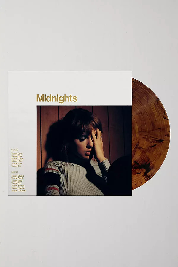 Taylor Swift - Midnights LP in Mahogany Edition at Urban Outfitters | Urban Outfitters (US and RoW)