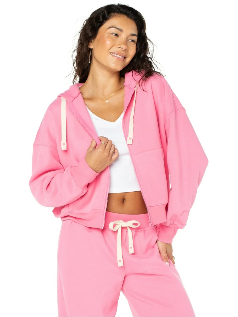 Celebrity Pink Women's Zip Front Hoodie, Sizes XS-4X | Walmart (US)