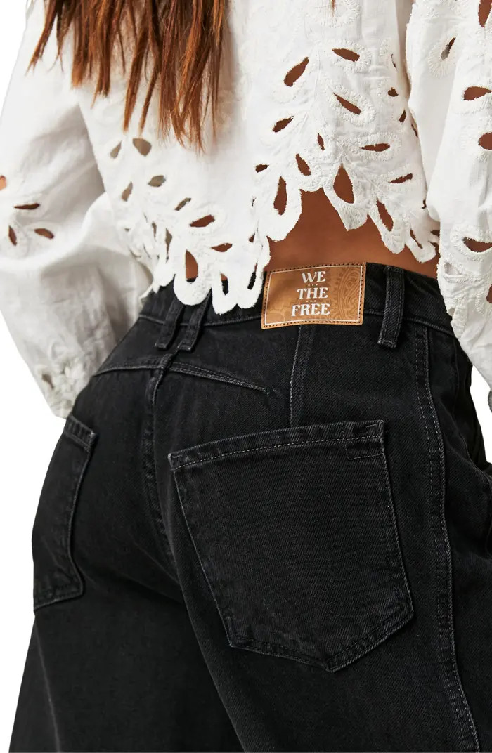 Free People Good Luck Barrel Leg Jeans | Nordstrom | Nordstrom