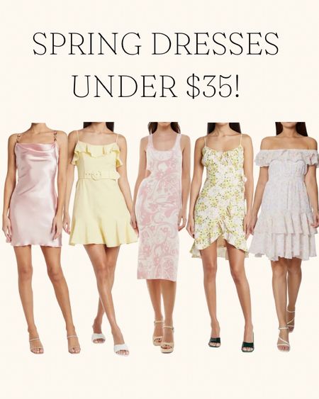 Dresses under $35 at Nordstrom Rack! 

#LTKFind #LTKunder50