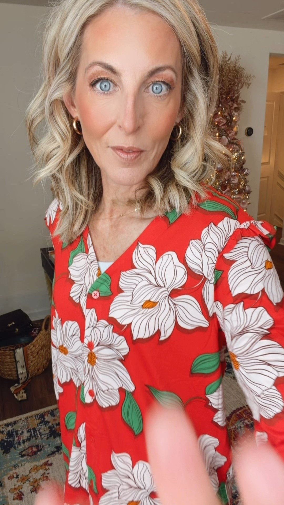 Indulge in the ultimate comfort with a women’s pajama set from Draper James! They are perfectly cozy for a nights at home, sipping on your favorite warm beverage watching your favorite Christmas movie… Comes in multiple color options wearing a size small  code savings20 is applied at checkout  

#LTKHoliday #LTKdayinmylife #LTKGiftGuide