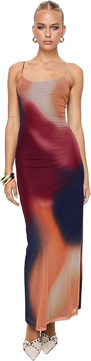 Princess Polly Women's Amoret Maxi Dress Multi | Amazon (US)