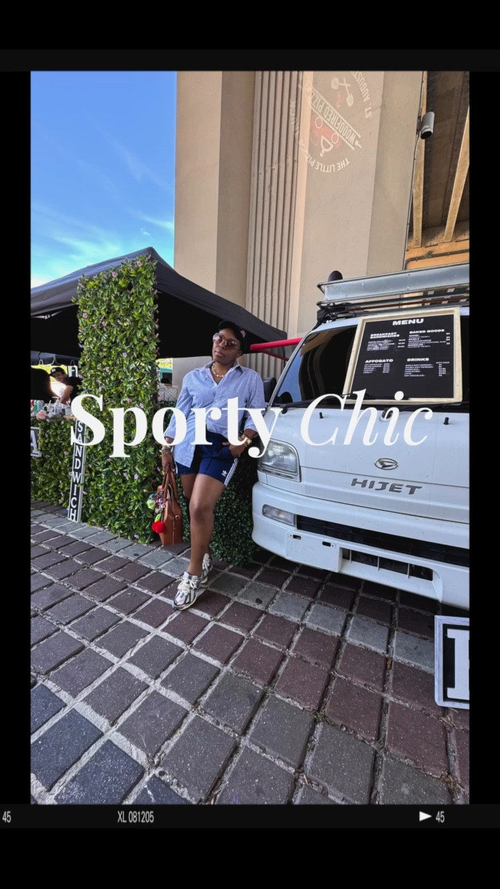 Sporty Chic Style: Easy Mode 

Recreating this look for yourself is EASY, here’s what you need. 

1. Blue & White Striped Button Down 
2. Track Shorts
3. Fave dad sneakers 
4. Baseball cap 
5. Top handle bag of choice, try a few bags charms 

Boom, you’ve got a put together, effortless, comfy look to slide in. 

If this simple outfit idea gives inspo for a future look… like and save this post. Don’t forget to follow Eatnbougie for more fashion inspo, building a a sustainable wardrobe, and tips on how to get the most of it. 


#LTKFindsUnder100 #LTKStyleTip