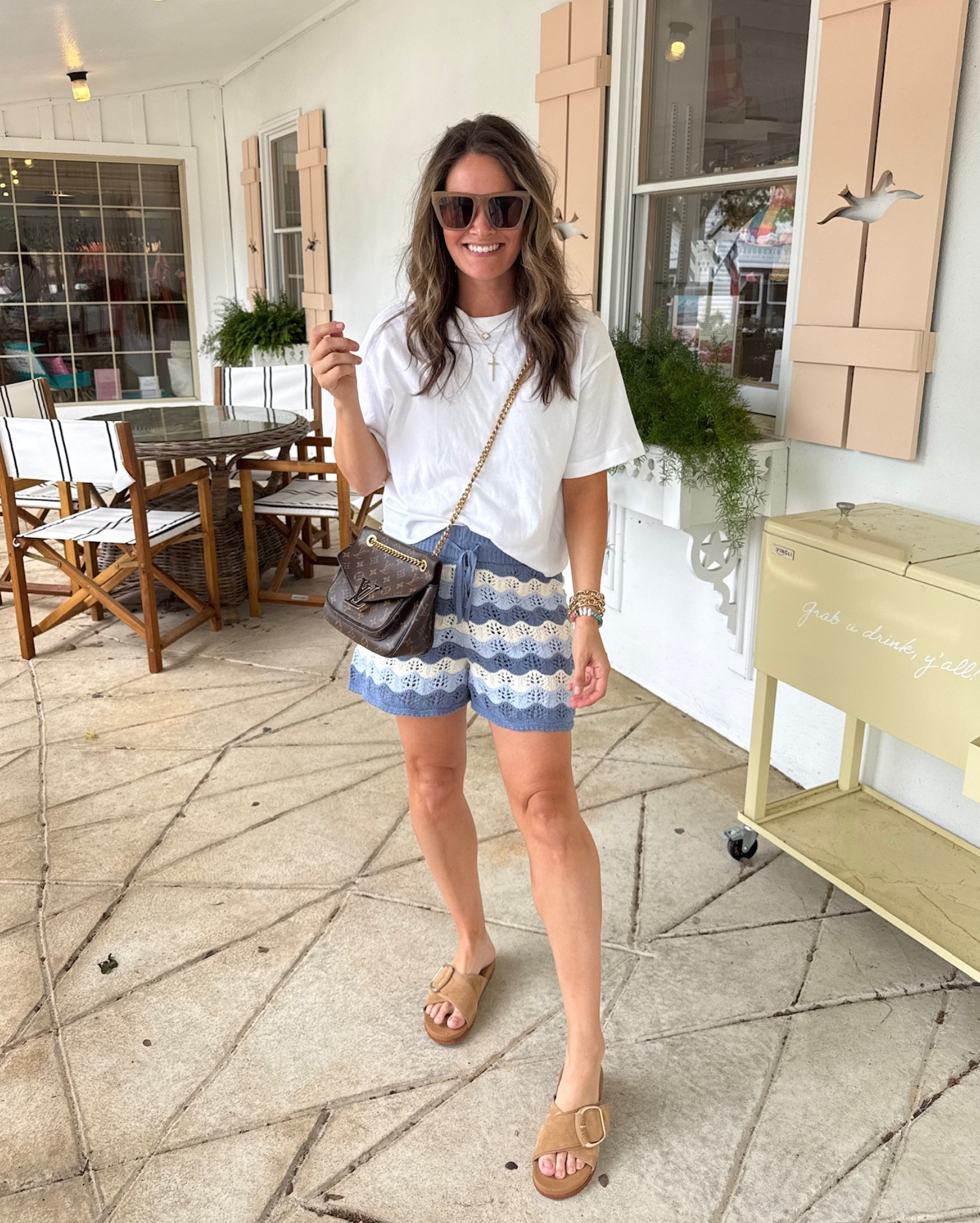 This whole look is giving Anthro 🤍 the shorts have a matching top too, I linked it!

#LTKmomlife #LTKootd #LTKSeasonal