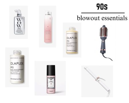 90s blowout essentials, spring hair, blonde, bob hairstyles, short hair 