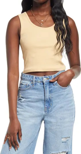 BP. Classic Rib Crop Tank | Nordstrom | Nordstrom