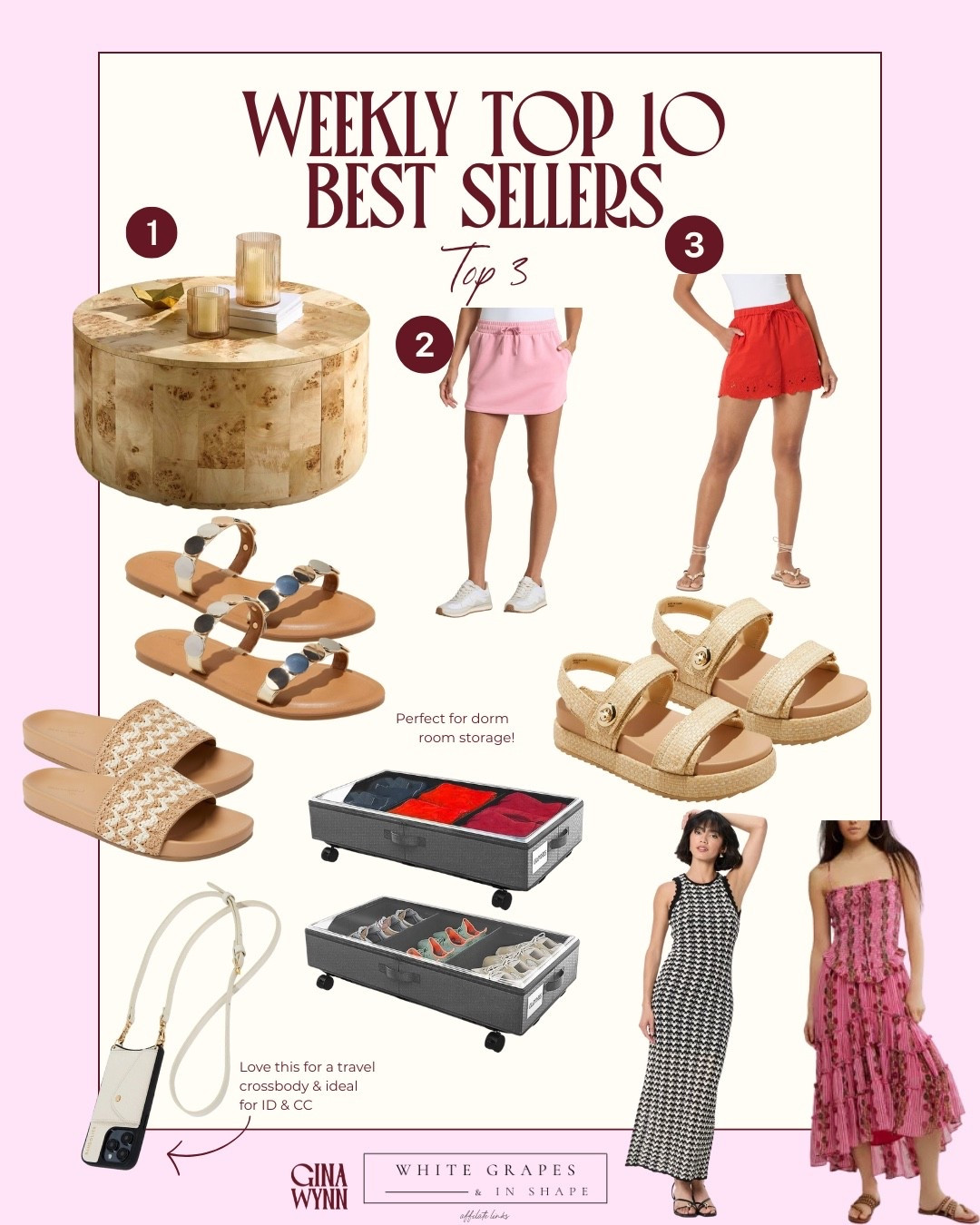 Top 10 Weekly Best Sellers! 

You can find me on IG @whitegrapesandinshape for more! 

#LTKSeasonal #LTKFindsUnder50 #LTKShoeCrush