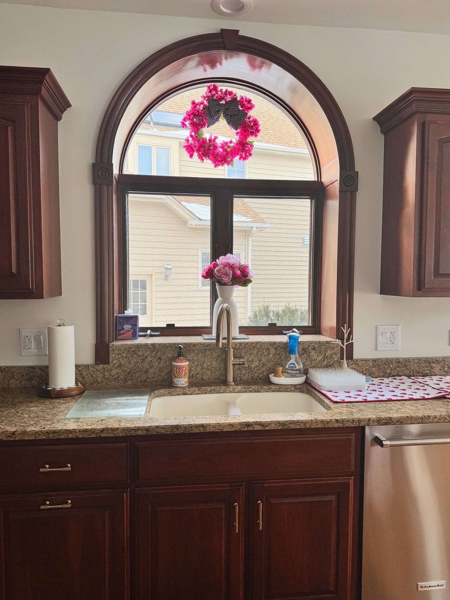 A little seasonal refresh goes a long way ✨

We’re working with what we have for now, and small touches like this make such a difference.

A few pink accents for Valentine’s Day… or honestly just because it’s my favorite color 💕

#LTKValentine #LTKHome #LTKSeasonal