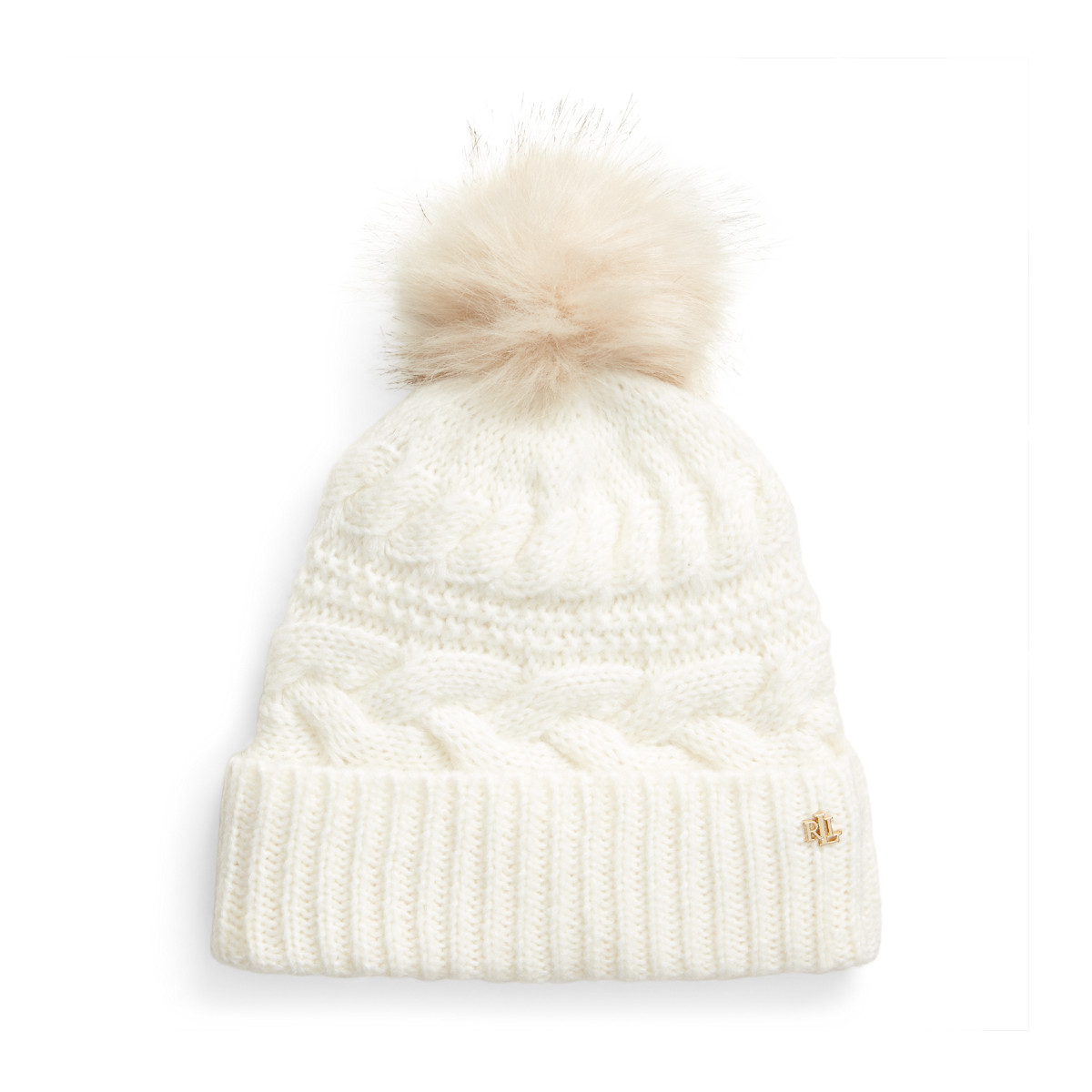 Cable-Knit Pom-Pom Hat | Ralph Lauren (US)