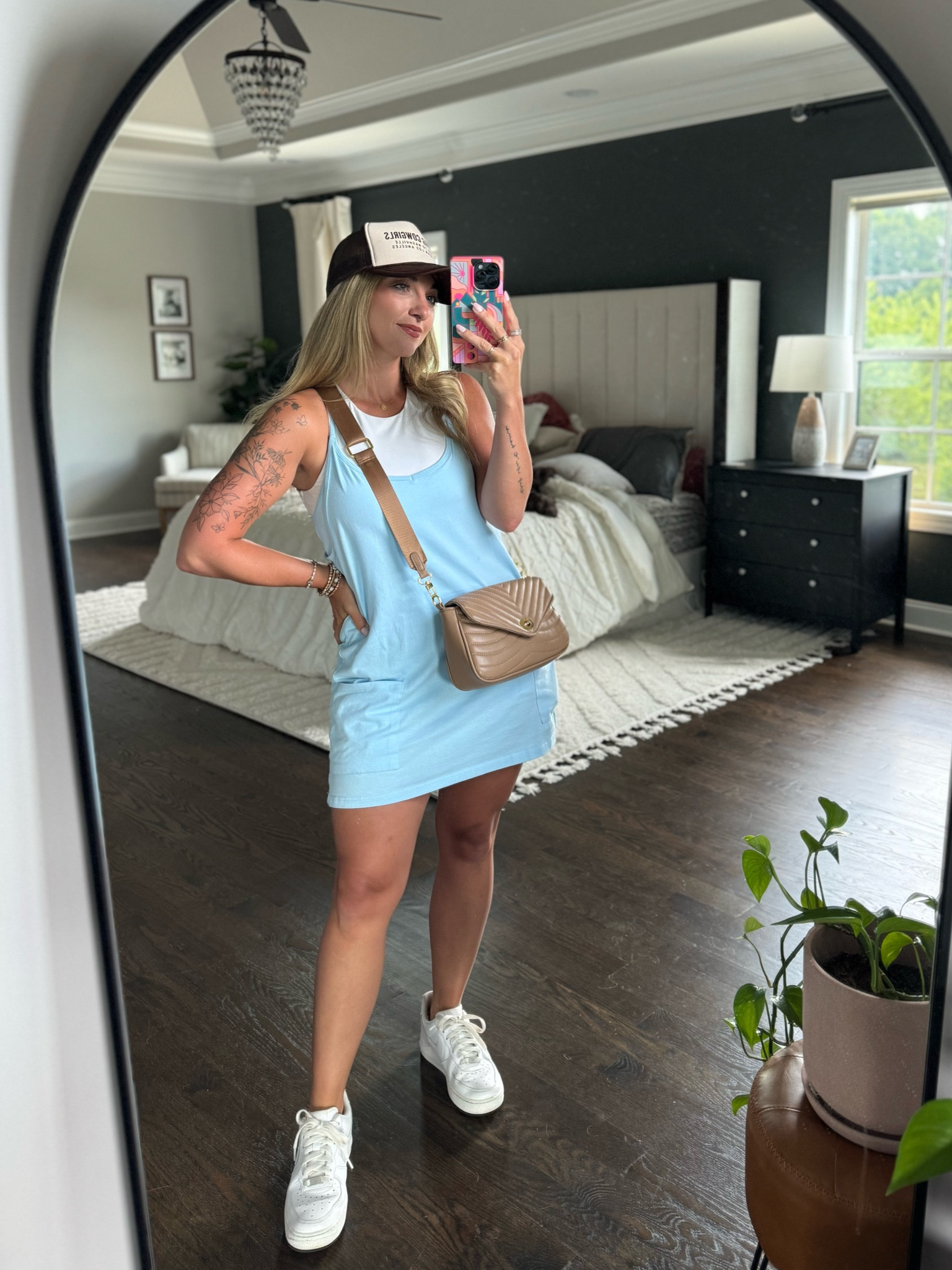 Casual work/momlife outfit  // small in romper and bodysuit 

#LTKStyleTip #LTKSummerSales #LTKFindsUnder50