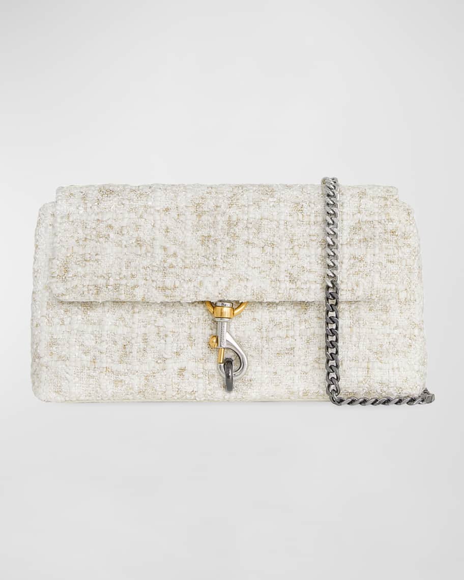 Rebecca Minkoff Edie Medium Boucle Crossbody Bag | Neiman Marcus