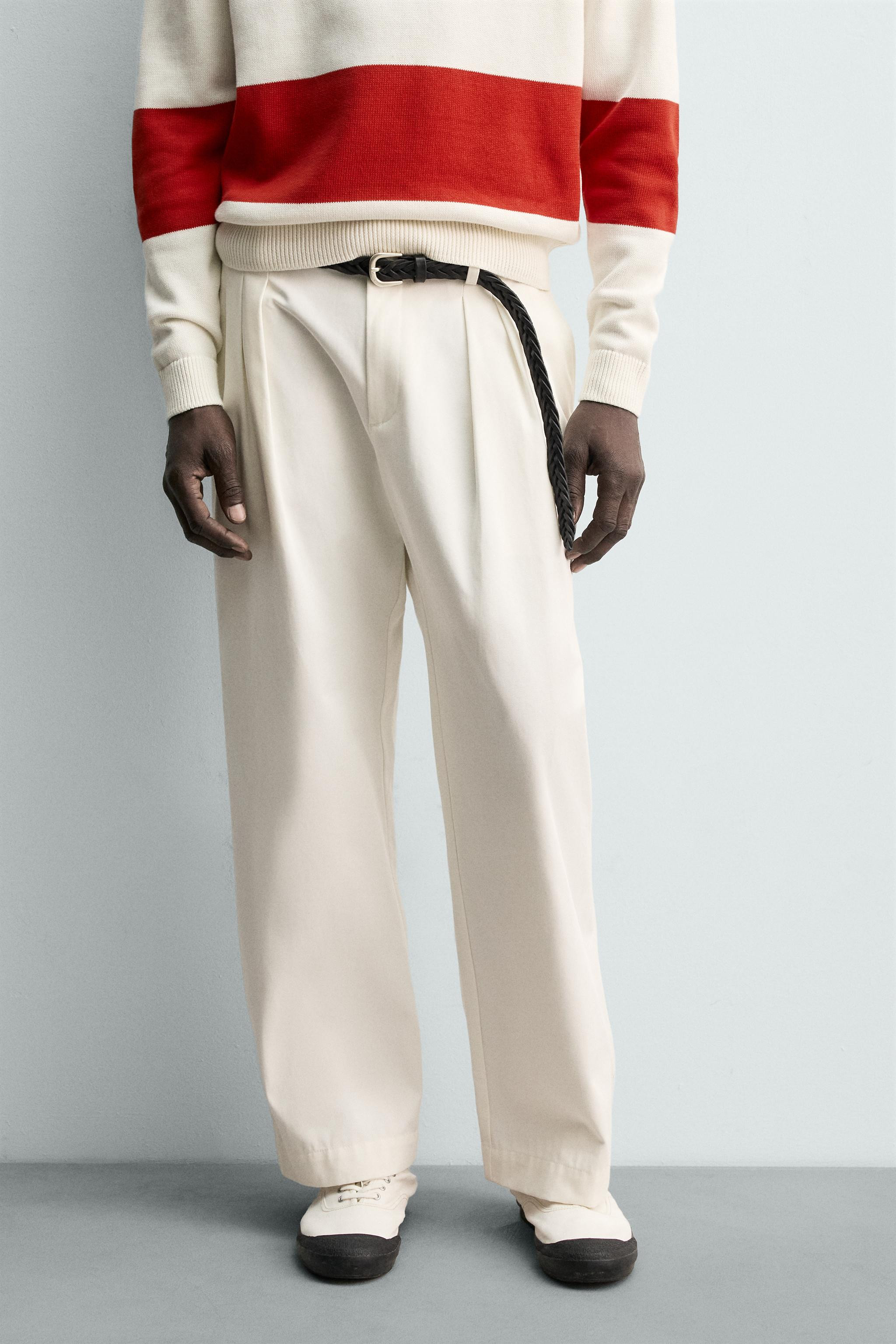 CHINOHOSE MIT ZIERFALTEN AARON LEVINE X ZARA | Zara DE